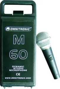 Omnitronic M-60 Microphone de chant dynamique
