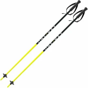 One Way Junior Poles Yellow/Black 100 cm Bâtons de ski