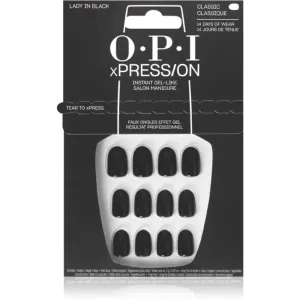 OPI xPRESS/ON Faux ongles Lady in Black 30 pcs