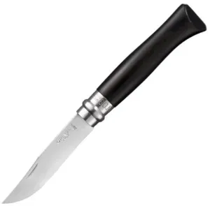 Opinel N°08 Black Ebony Couteau Touristique