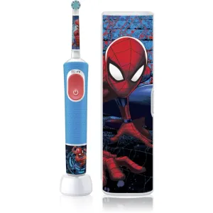Oral B PRO Kids 3+ Spiderman brosse à dents électrique avec étui pour enfant 1 pcs