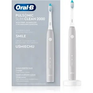 Oral B Pulsonic Slim Clean 2000 Grey brosse à dents sonique