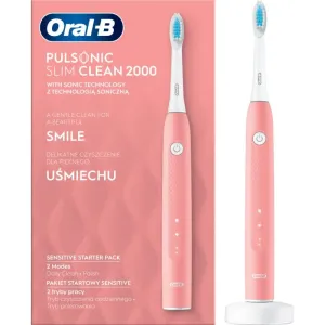 Oral B Pulsonic Slim Clean 2000 Pink brosse à dents électrique sonique Pink