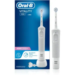 Oral B Vitality 100 Sensi UltraThin D100.413.1 White brosse à dents électrique 1 pcs