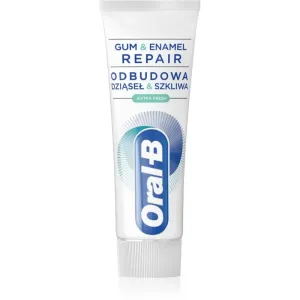 Oral B Gum & Enamel Repair Fresh White dentifrice pour une haleine fraîche 75 ml