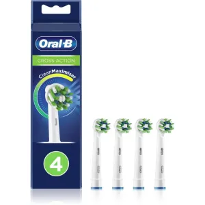 Oral B Cross Action CleanMaximiser têtes de remplacement pour brosse à dents 4 pcs