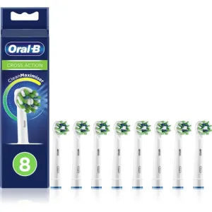 Oral B Cross Action CleanMaximiser têtes de remplacement pour brosse à dents 8 pcs