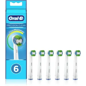 Oral B Precision Clean CleanMaximiser têtes de remplacement pour brosse à dents 6 pcs