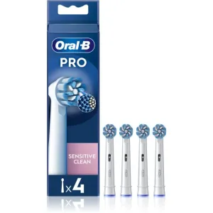 Oral B PRO Sensitive Clean têtes de remplacement pour brosse à dents 4 pcs