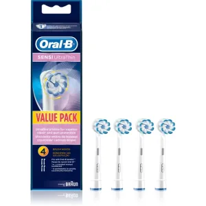 Oral B Sensitive Ultra Thin têtes de remplacement pour brosse à dents 4 pcs
