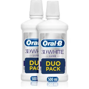 Oral B 3D White Luxe bain de bouche 2x500 ml