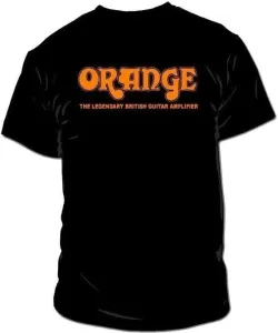 Orange T-shirt Classic Black M