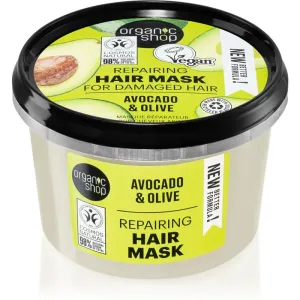 Organic Shop Avocado & Olive masque cheveux régénérant 250 ml