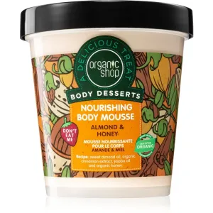 Organic Shop Body Desserts Almond & Honey mousse corps nutrition et hydratation 450 ml #116870