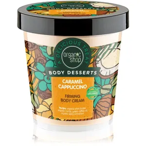 Organic Shop Body Desserts Caramel Cappuccino crème pour le corps raffermissante 450 ml