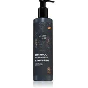 Organic Shop Men Blackwood & Mint shampoing pour homme 280 ml