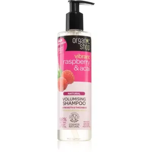 Organic Shop Natural Raspberry & Acai shampoing purifiant et volumateur 280 ml
