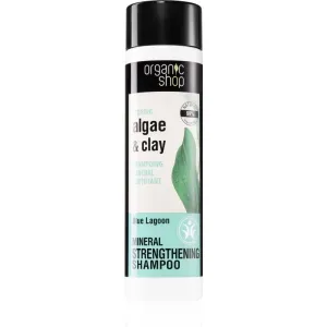 Organic Shop Organic Algae & Clay shampoing minéral pour cheveux fragiles 280 ml #122885