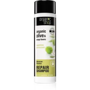 Organic Shop Avocado & Olive shampoing rénovateur pour cheveux abîmés 280 ml