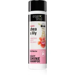 Organic Shop Organic Shea & Lily shampoing hydratant pour des cheveux brillants et doux 280 ml #116852