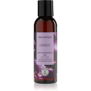 Organique Black Orchid huile de bain et massage 125 ml