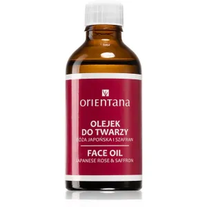Orientana Japanese Rose & Saffron Face Oil huile visage rajeunissante 50 ml