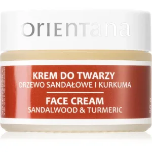 Orientana Sandalwood & Turmeric Face Cream crème nourrissante visage 50 g