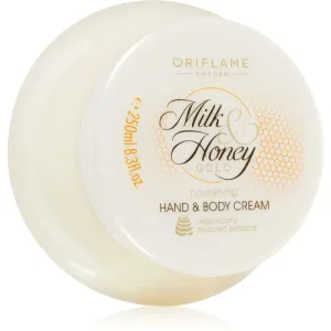 Oriflame Milk & Honey Gold crème nourrissante mains et corps 250 ml