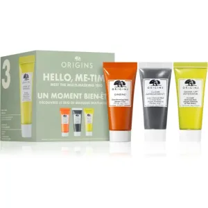 Origins Hello, Me-time Multi Masking Trio coffret cadeau visage 3x15 ml