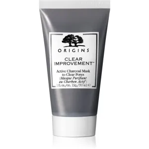 Origins Clear Improvement® Active Charcoal Mask To Clear Pores masque purifiant au charbon actif 30 ml