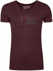 Ortovox 140 Cool Vintage Badge T-Shirt W Winetasting M T-shirt outdoor