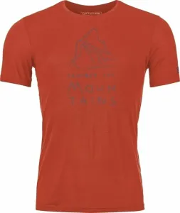 Ortovox 150 Cool MTN Protector TS M Cengia Rossa M T-shirt