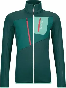 Ortovox Fleece Grid Jacket W Dark Pacific S Sweat à capuche outdoor