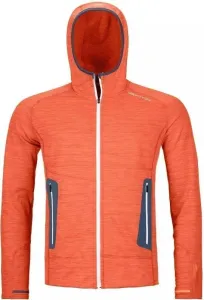 Ortovox Sweat à capuche outdoor Fleece Light M Desert Orange Blend S