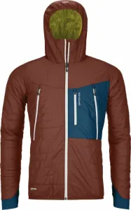 Ortovox Swisswool Piz Boè Jacket M Clay Orange XL Veste outdoor