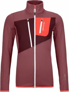 Ortovox Fleece Grid Jacket W Mountain Rose L Sweat à capuche outdoor