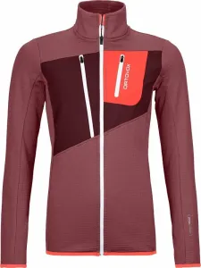 Ortovox Fleece Grid Jacket W Mountain Rose XS Sweat à capuche outdoor
