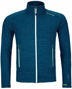 Ortovox Fleece Light Jacket M Petrol Blue Blend M Sweat à capuche outdoor