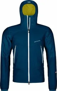 Ortovox Westalpen Swisswool Jacket M Petrol Blue XL Veste outdoor