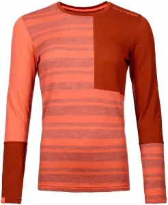 Ortovox Sous-vêtements thermiques 185 Rock'N'Wool Long Sleeve W Coral S