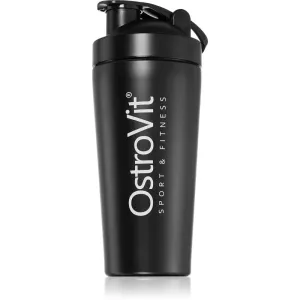 OstroVit Steel shaker de sport Black 750 ml