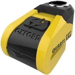 Oxford Quartz Alarm XA6 Jaune-Noir Moto serrure