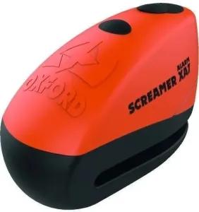 Oxford Screamer XA7 Orange/Matt Black Moto serrure