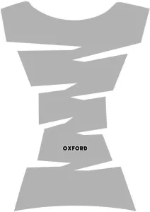 Oxford Jagged Tank Pad Silver