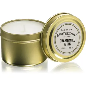 Paddywax Apothecary Chamomile & Fig bougie parfumée en métal 56 g #146907