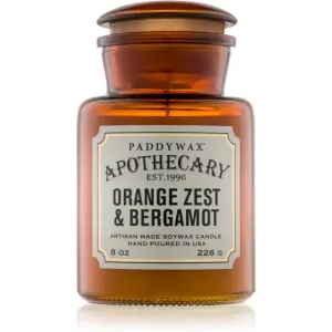 Paddywax Apothecary Orange Zest & Bergamot bougie parfumée 226 g #112615