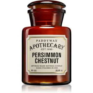 Paddywax Apothecary Persimmon Chestnut bougie parfumée 226 g