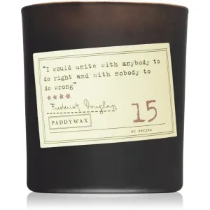 Paddywax Library Frederick Douglass bougie parfumée 170 g