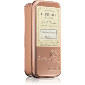 Paddywax Library Mark Twain bougie parfumée 70 g