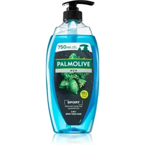 Palmolive Men Revitalising Sport gel de douche pour homme avec pompe doseuse 750 ml